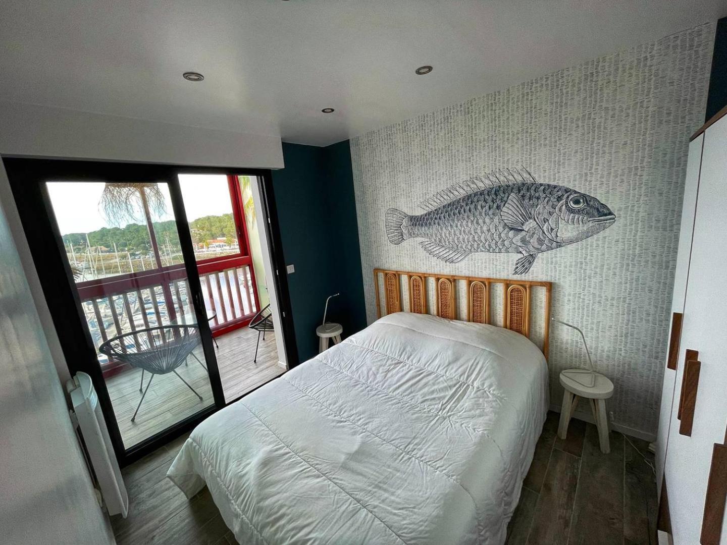 Appartamento Port Sud - T3 En Duplex Avec Vue Panoramique Sur Le Port De Capbreton Esterno foto